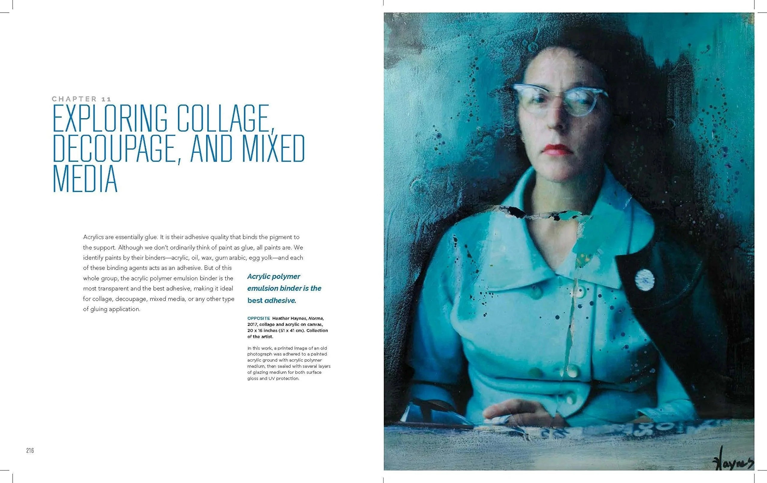 Acrylic Painting Mediums and Methods by Rheni Tauchid