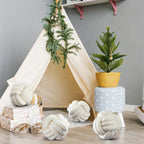 Monkey Paw Knot Cushion