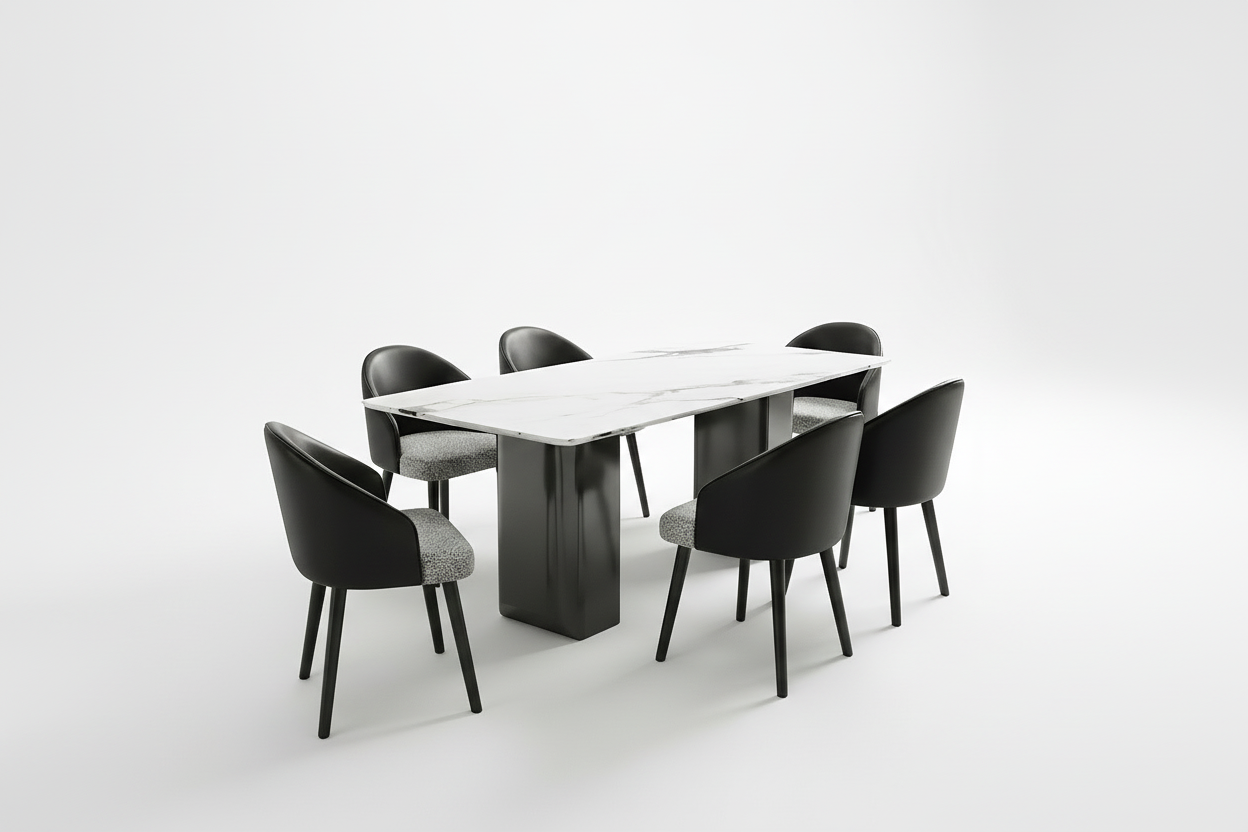 Arcadia Modern Dining Set