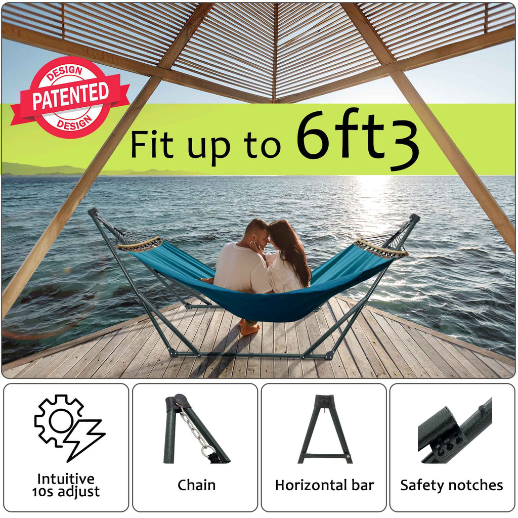 Tranquillo Universal Canvas Hammock Medium Size for Ultimate Comfort and Style