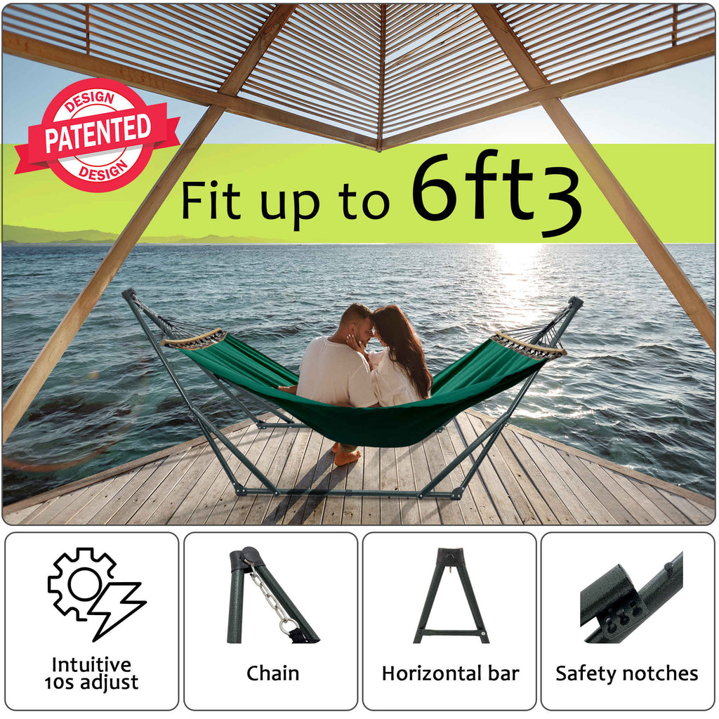 Tranquillo Universal Canvas Hammock Medium Size for Ultimate Comfort and Style