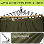 Tranquillo Universal Canvas Double Hammock for Ultimate Relaxation