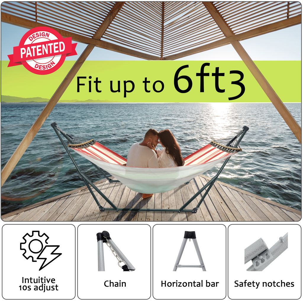 Tranquillo Universal Canvas Hammock Medium Size for Ultimate Comfort and Style