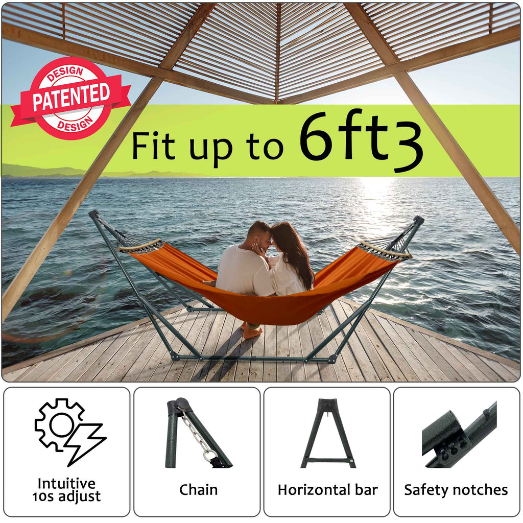 Tranquillo Universal Canvas Hammock Medium Size for Ultimate Comfort and Style