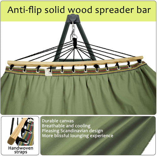Tranquillo Universal Canvas Hammock Medium Size for Ultimate Comfort and Style