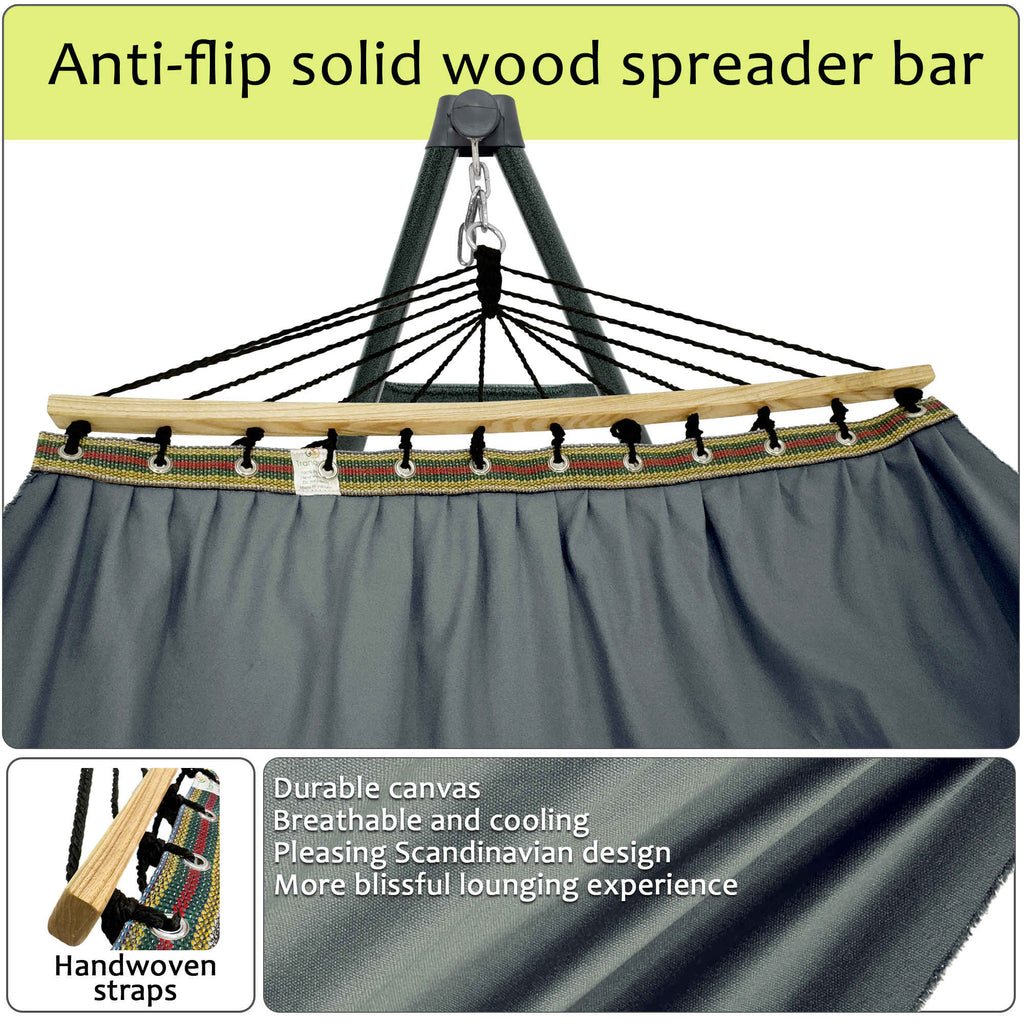 Tranquillo Universal Canvas Hammock Medium Size for Ultimate Comfort and Style