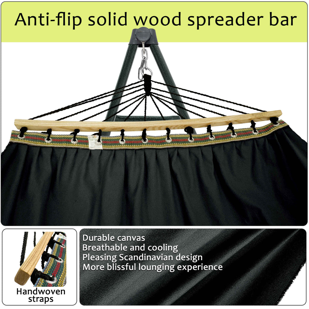 Tranquillo Universal Canvas Hammock Medium Size for Ultimate Comfort and Style