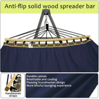 Tranquillo Universal Canvas Hammock Medium Size for Ultimate Comfort and Style