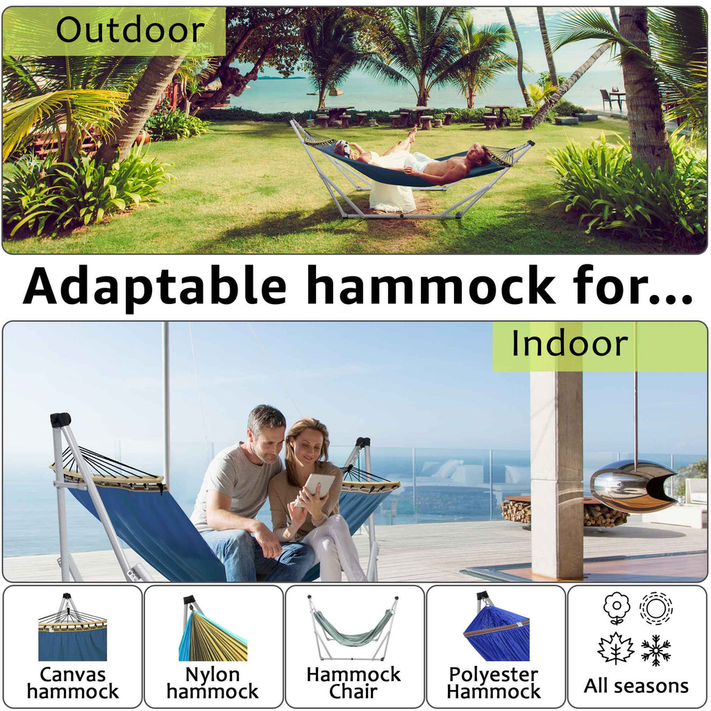 Tranquillo Universal Canvas Hammock Medium Size for Ultimate Comfort and Style