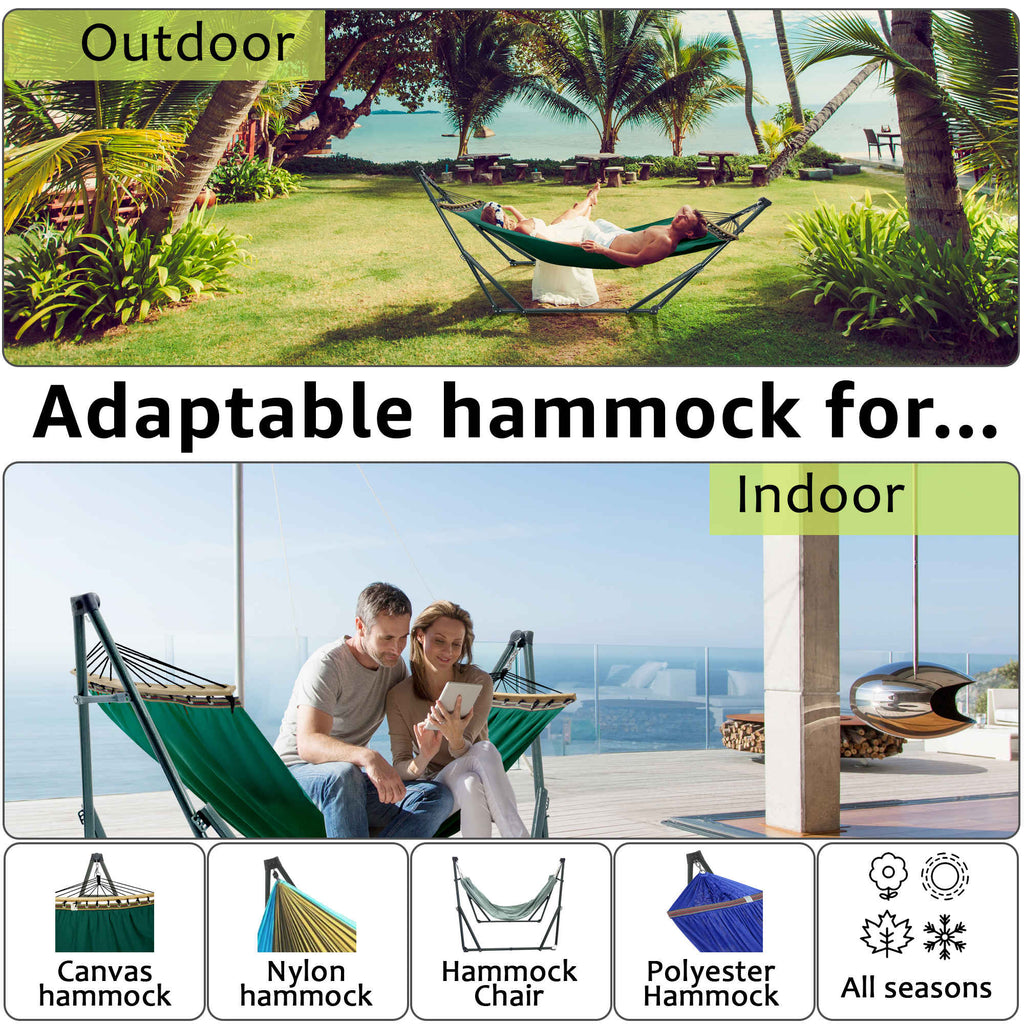 Tranquillo Universal Canvas Hammock Medium Size for Ultimate Comfort and Style