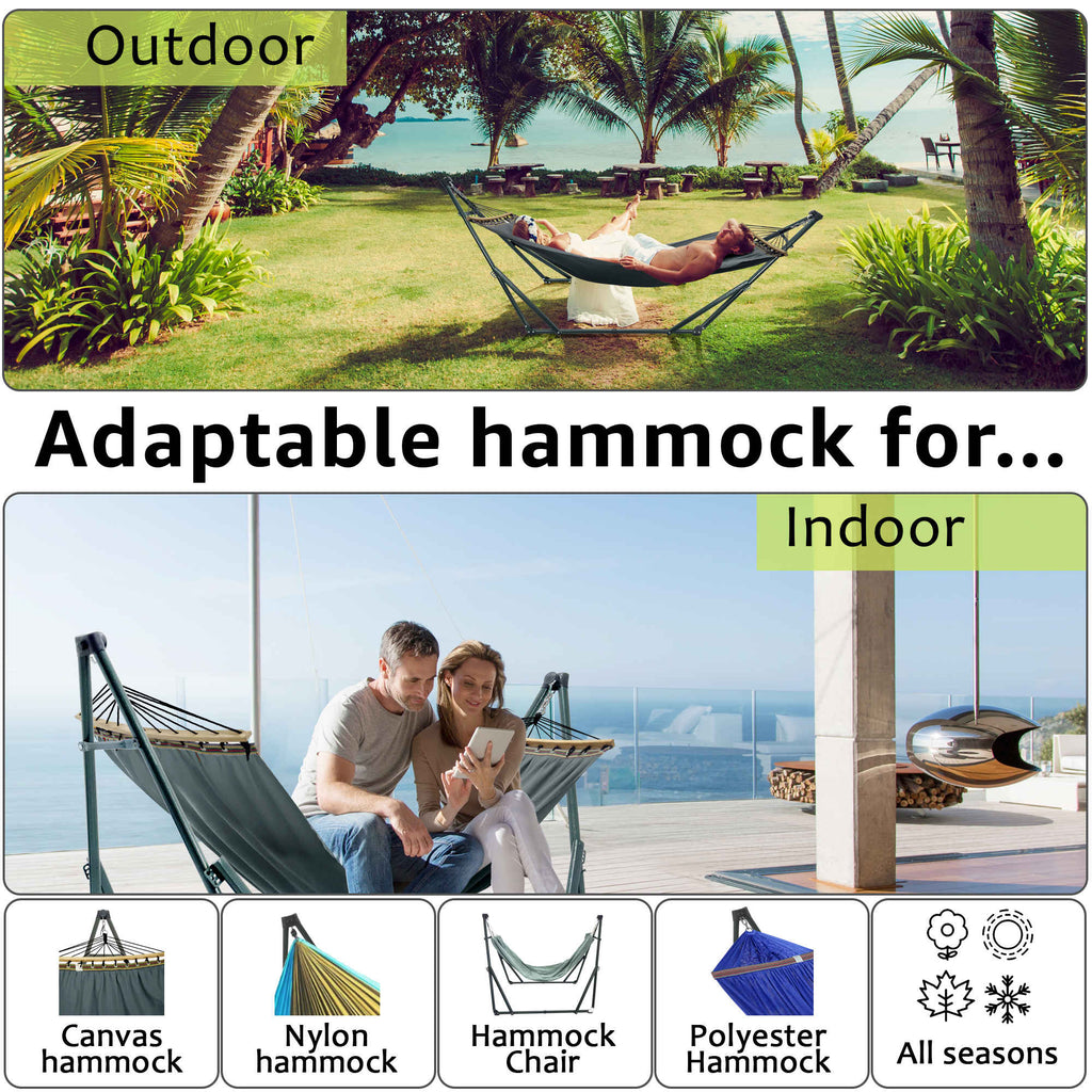 Tranquillo Universal Canvas Hammock Medium Size for Ultimate Comfort and Style