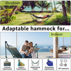 Tranquillo Universal Canvas Hammock Medium Size for Ultimate Comfort and Style