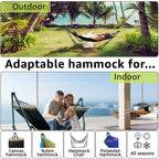 Tranquillo Universal Canvas Hammock Medium Size for Ultimate Comfort and Style