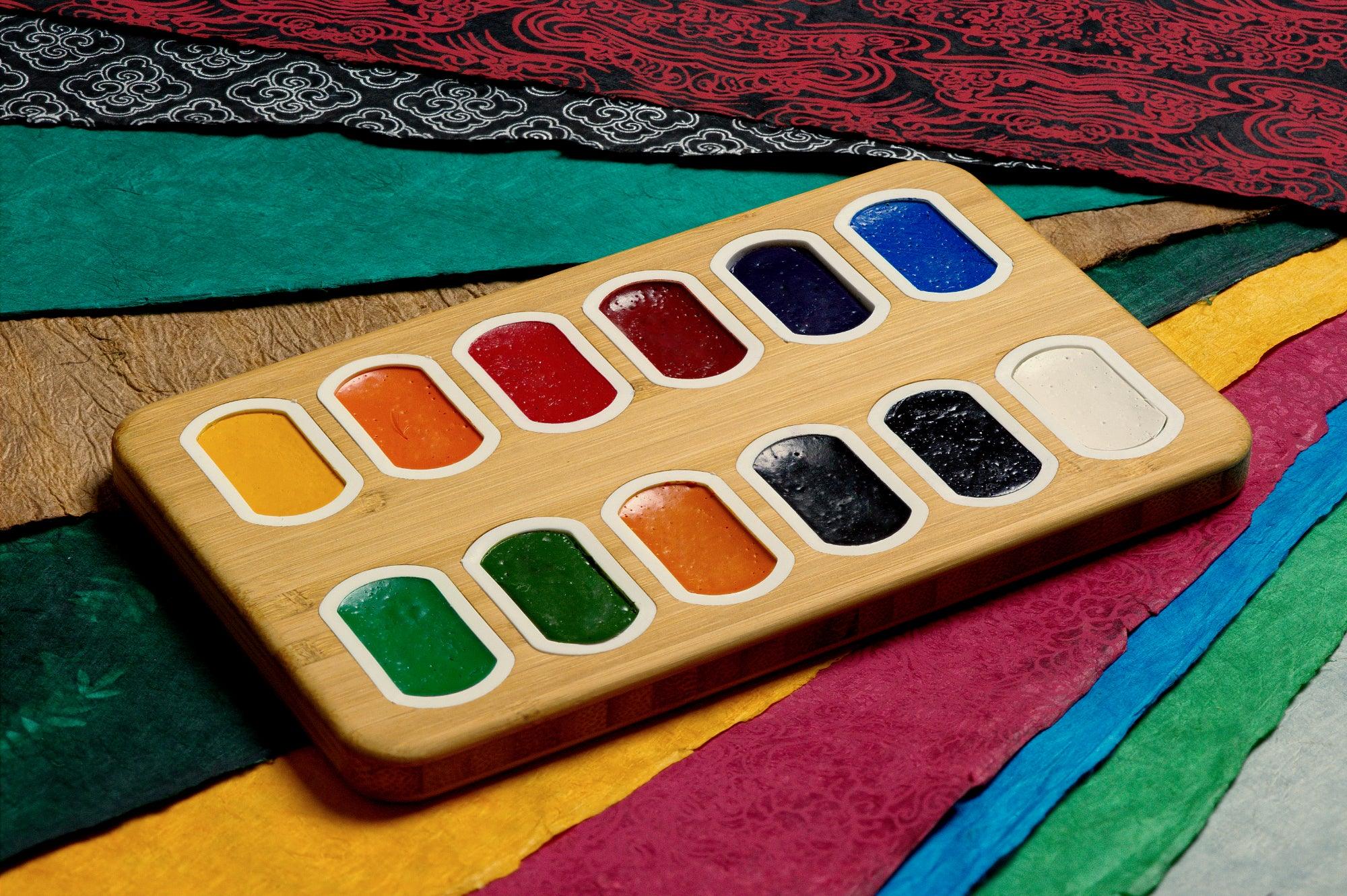 Empty Bamboo Super Pan Holder 12