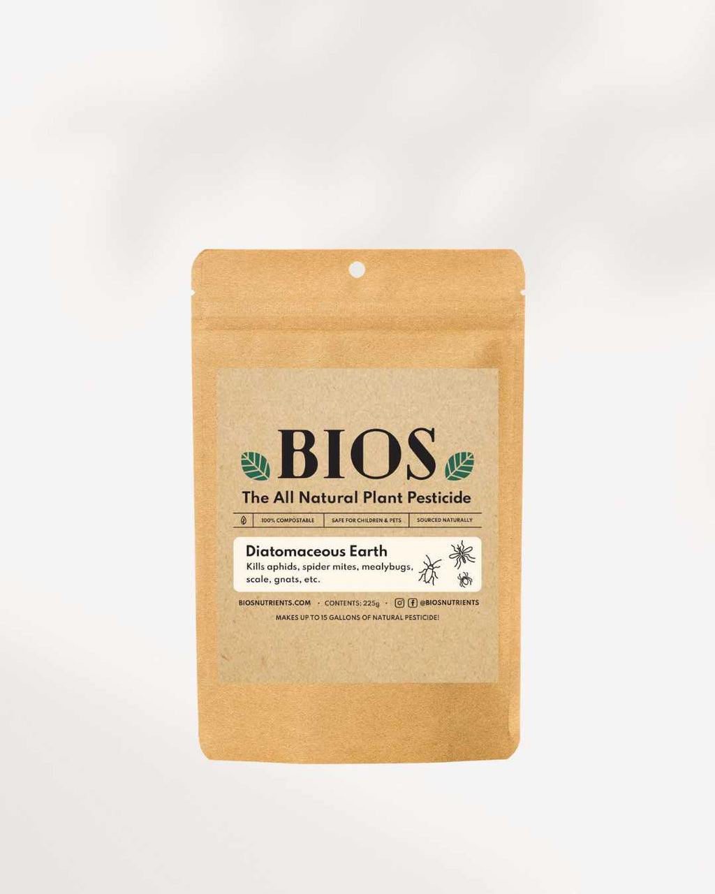 Bios Diatomaceous Earth - Ultimate Pesticide 🦟