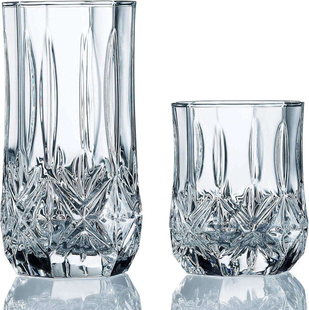 Luminarc 16 Piece Brighton Glassware Set