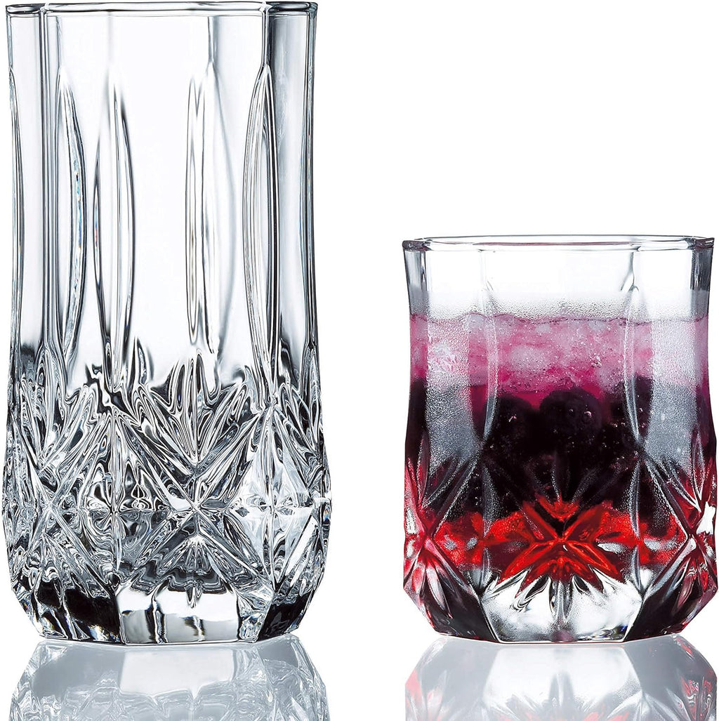 Luminarc 16 Piece Brighton Glassware Set