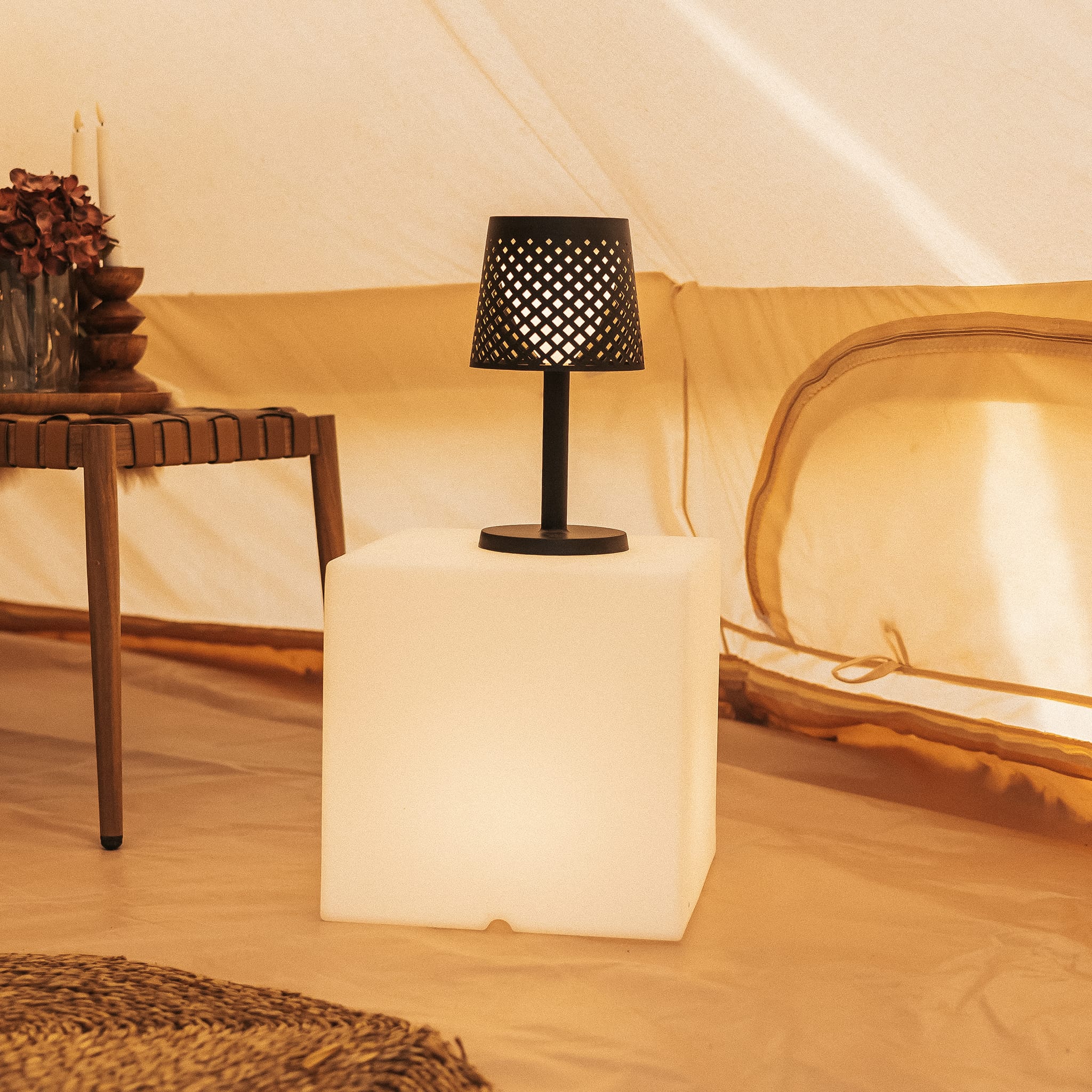 Cuby Solar & Rechargeable Cube Lamp