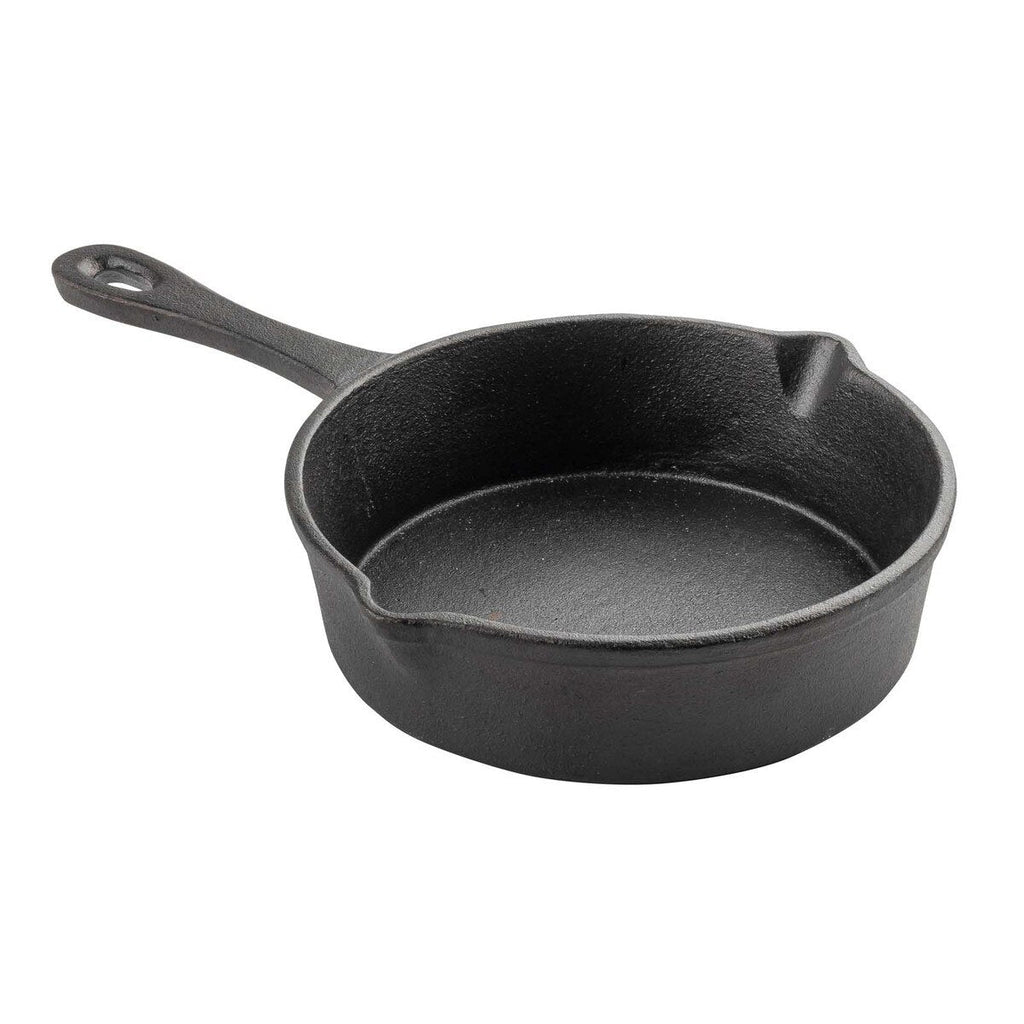 TableCraft Cast Iron Cookware 12 oz Round Mini Skillet