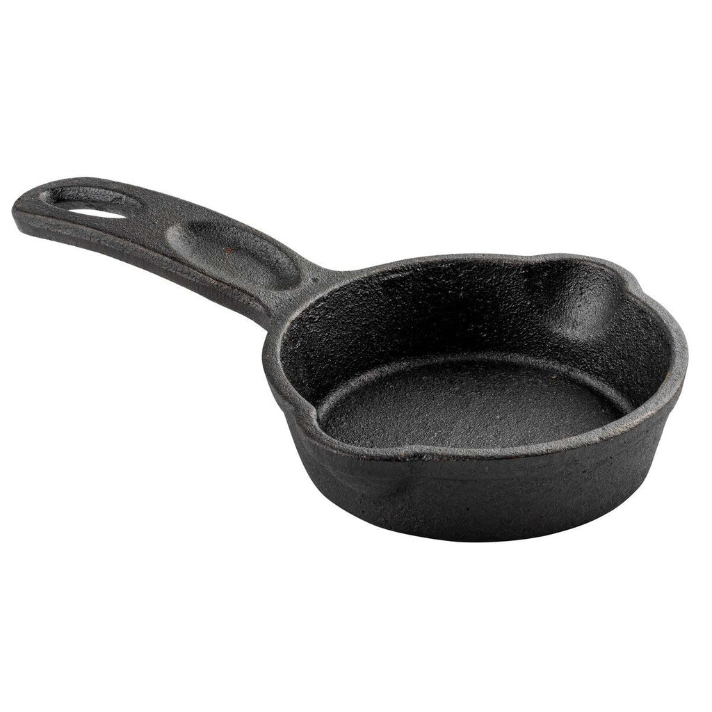 TableCraft Cast Iron Cookware 4" Round Mini Skillet