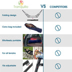 Tranquillo Original Collapsible Hammock with Stand for Ultimate Relaxation