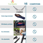 Tranquillo Original Collapsible Hammock with Stand for Ultimate Relaxation