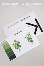 DUO FINES HERBES Obra de arte en lienzo tensado