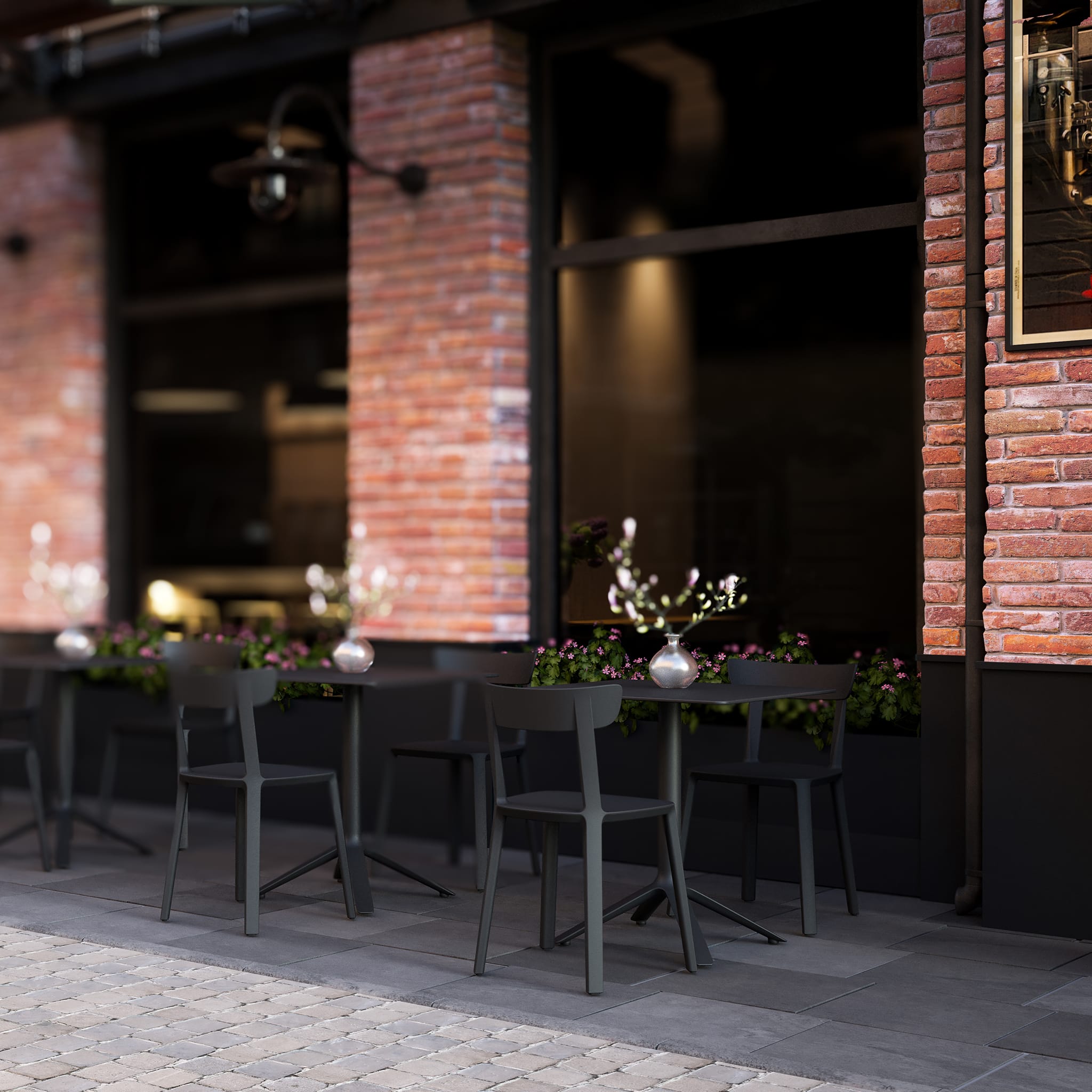 EEX Square Dining Table Indoor & Outdoor Use