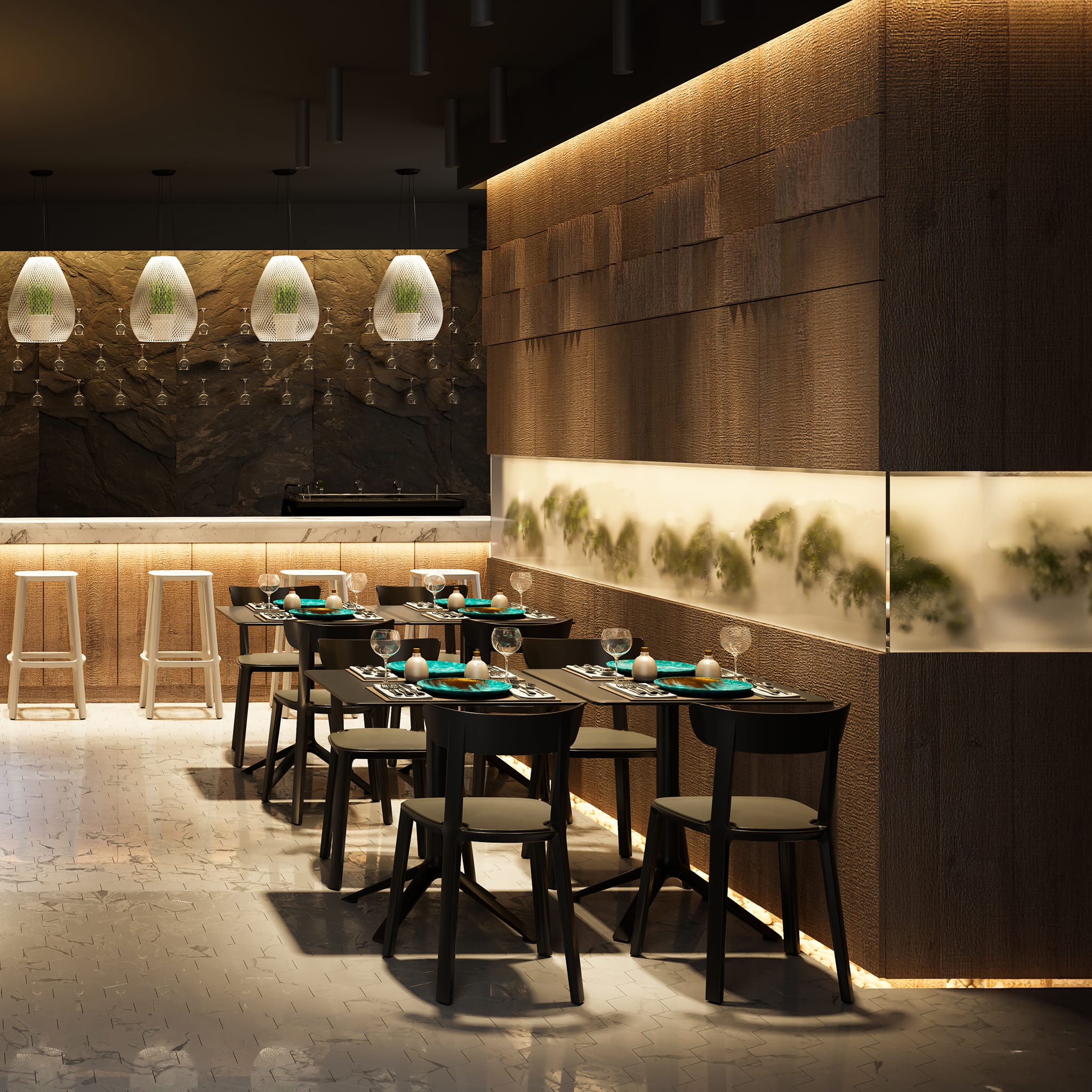 EEX Square Dining Table Indoor & Outdoor Use