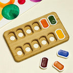 Empty Bamboo Super Pan Holder 12