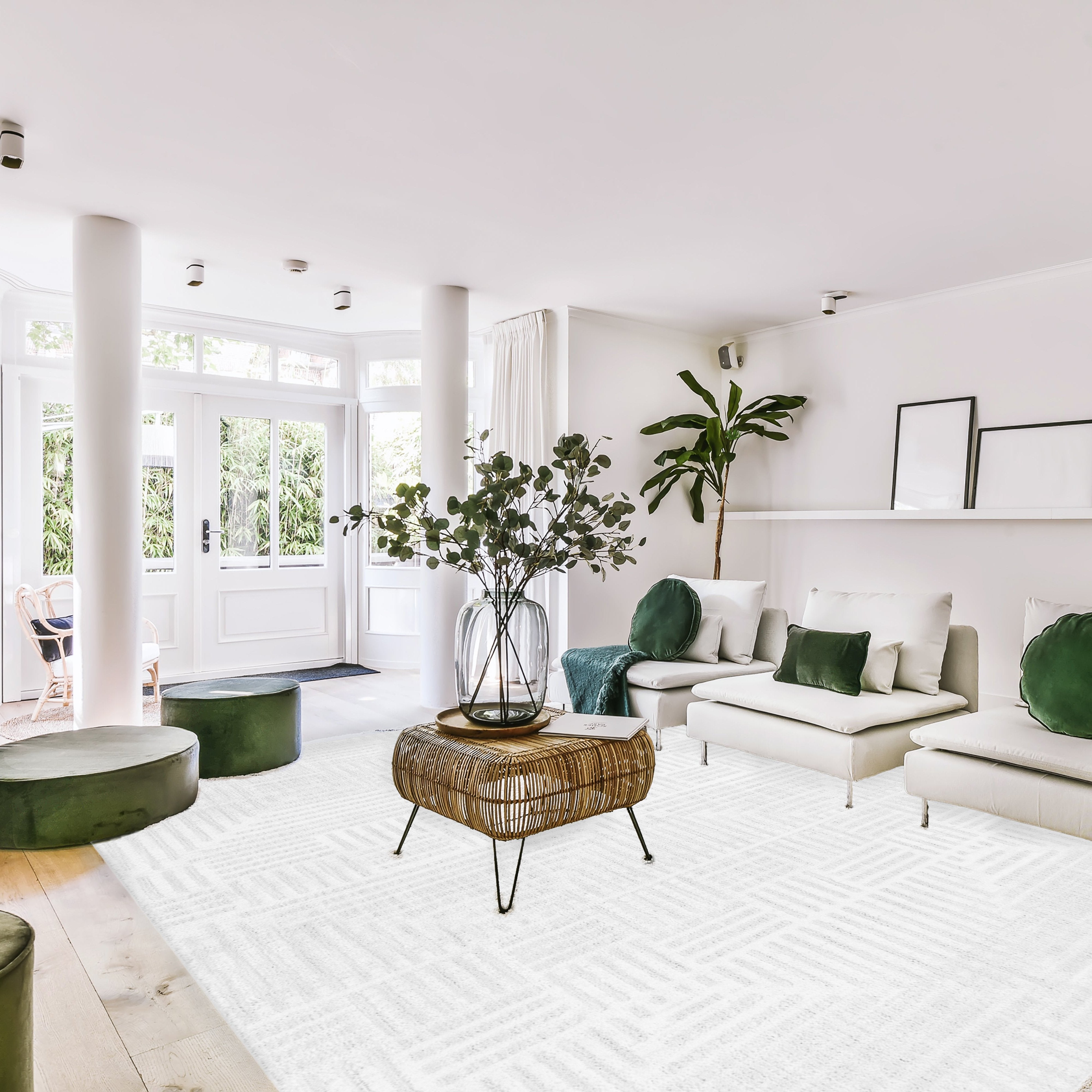 Fabel Grid Rug – Pineholm