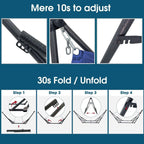 Tranquillo Original Collapsible Hammock with Stand for Ultimate Relaxation