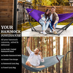 Tranquillo Comfort Set Original Hammock Stand for Ultimate Relaxation