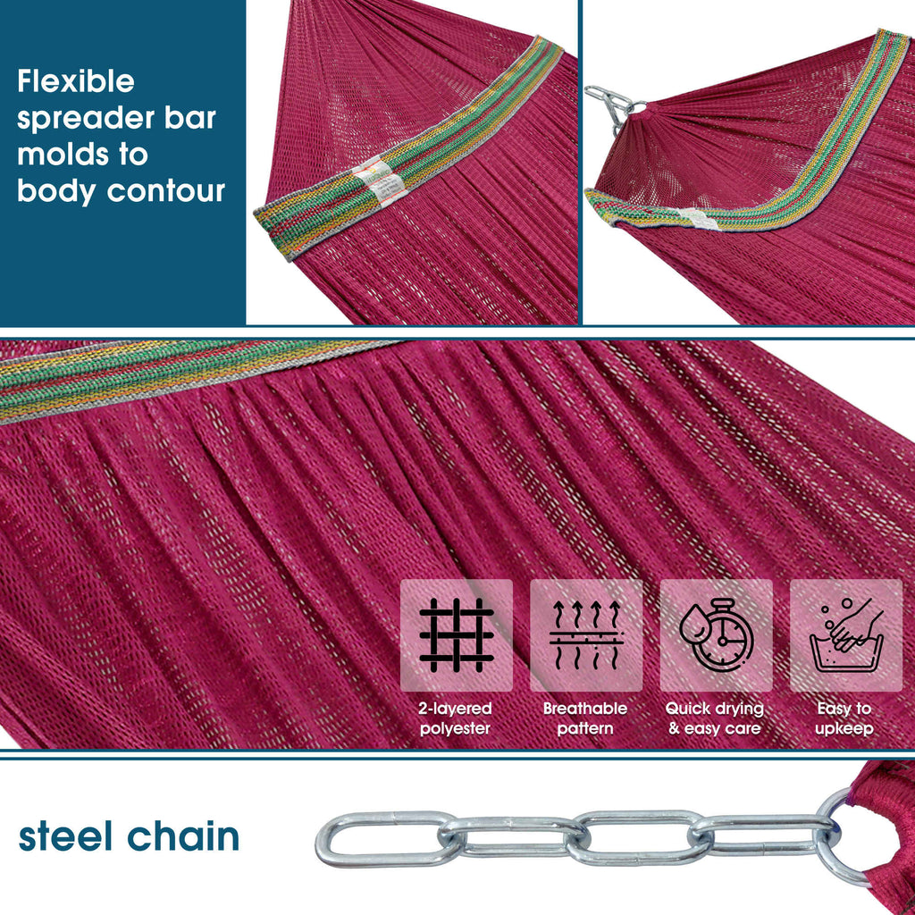 Tranquillo Original Collapsible Hammock with Stand for Ultimate Relaxation