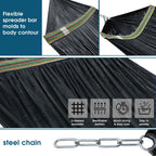 Tranquillo Original Collapsible Hammock with Stand for Ultimate Relaxation