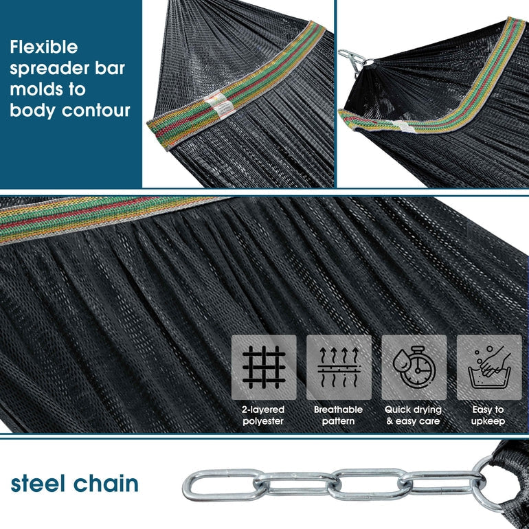Tranquillo Original Collapsible Hammock with Stand for Ultimate Relaxation