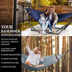 Tranquillo Comfort Set Original Hammock Stand for Ultimate Relaxation