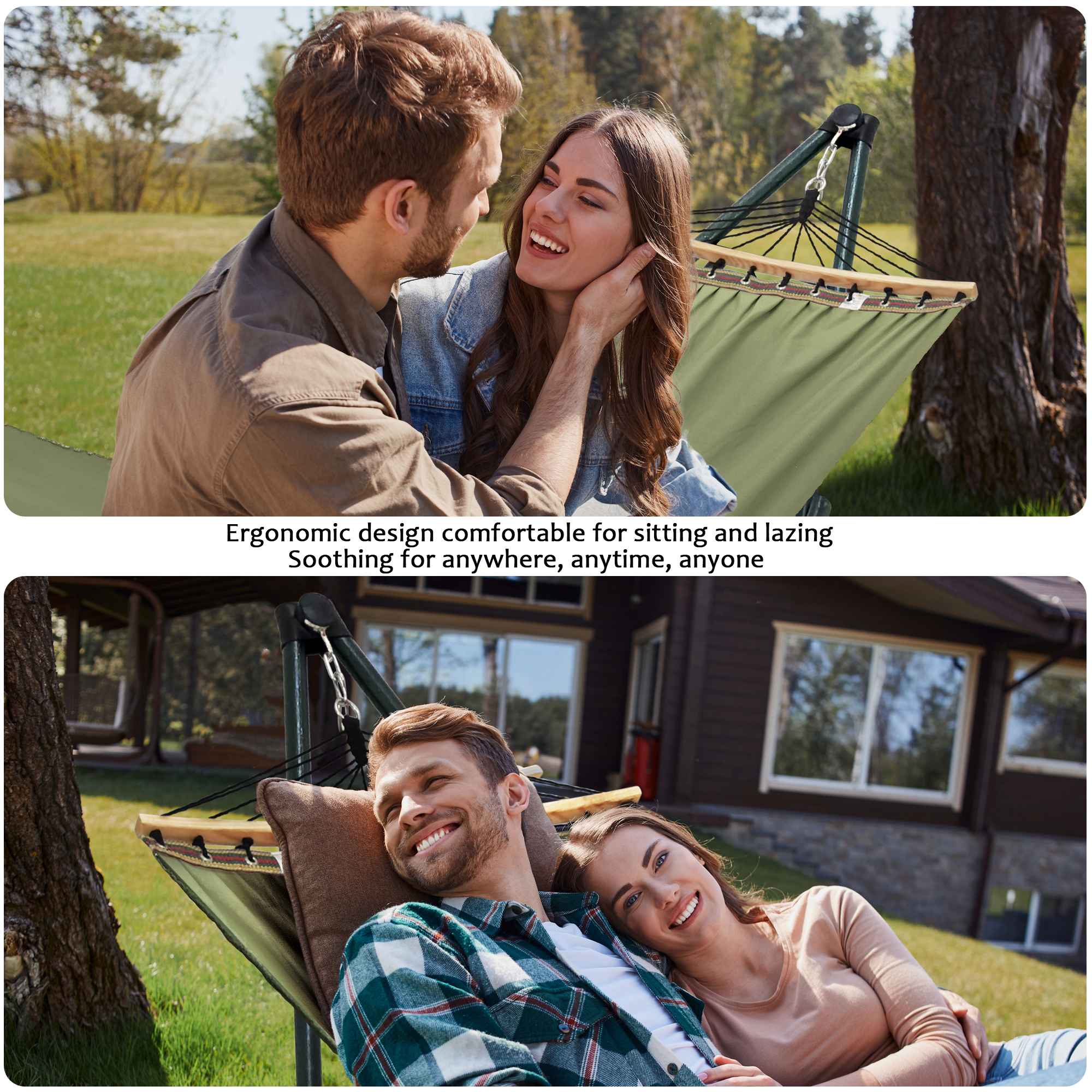 Tranquillo Universal Canvas Hammock Medium Size for Ultimate Comfort and Style