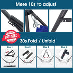 Tranquillo Original Collapsible Hammock with Stand for Ultimate Relaxation