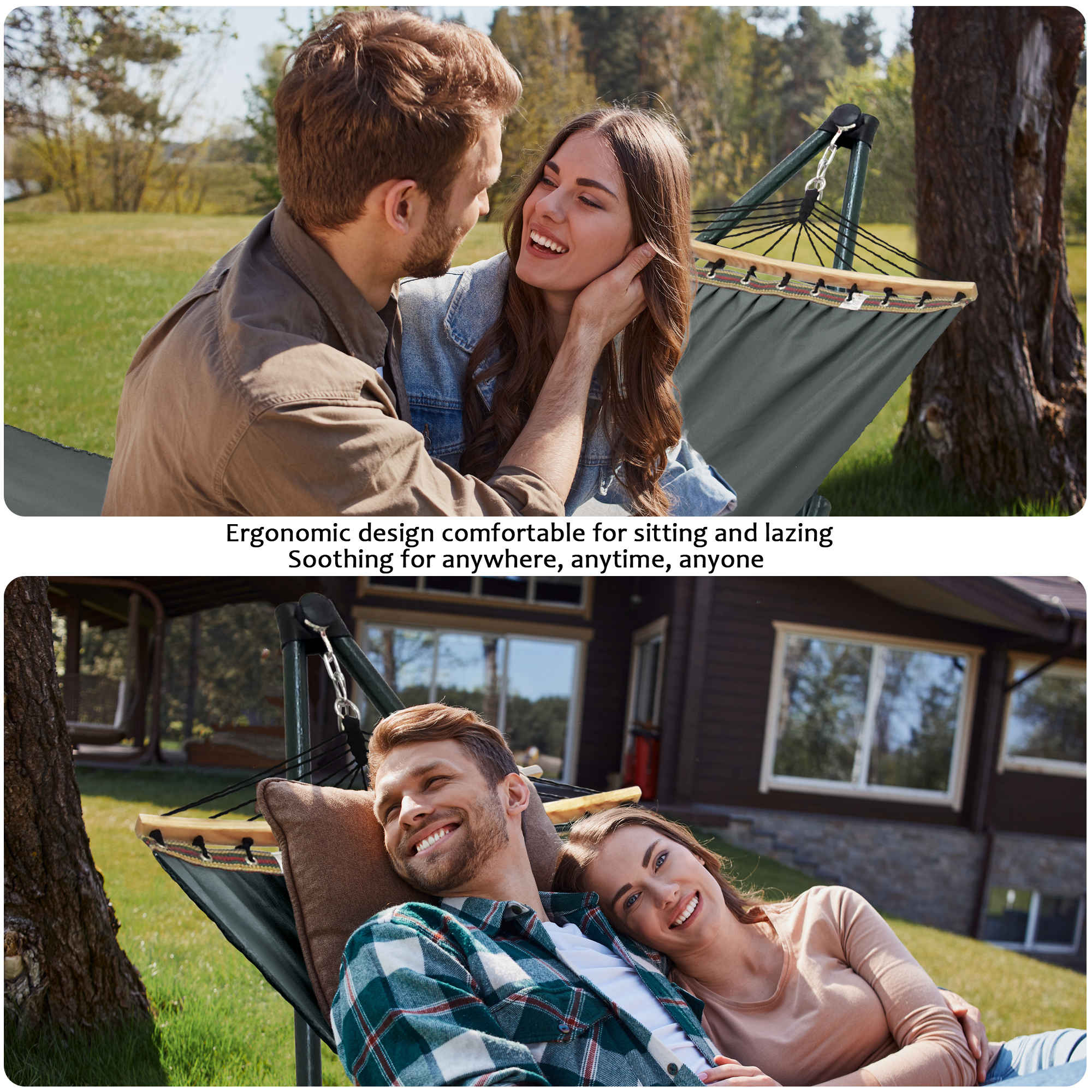 Tranquillo Universal Canvas Hammock Medium Size for Ultimate Comfort and Style