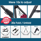 Tranquillo Original Collapsible Hammock with Stand for Ultimate Relaxation