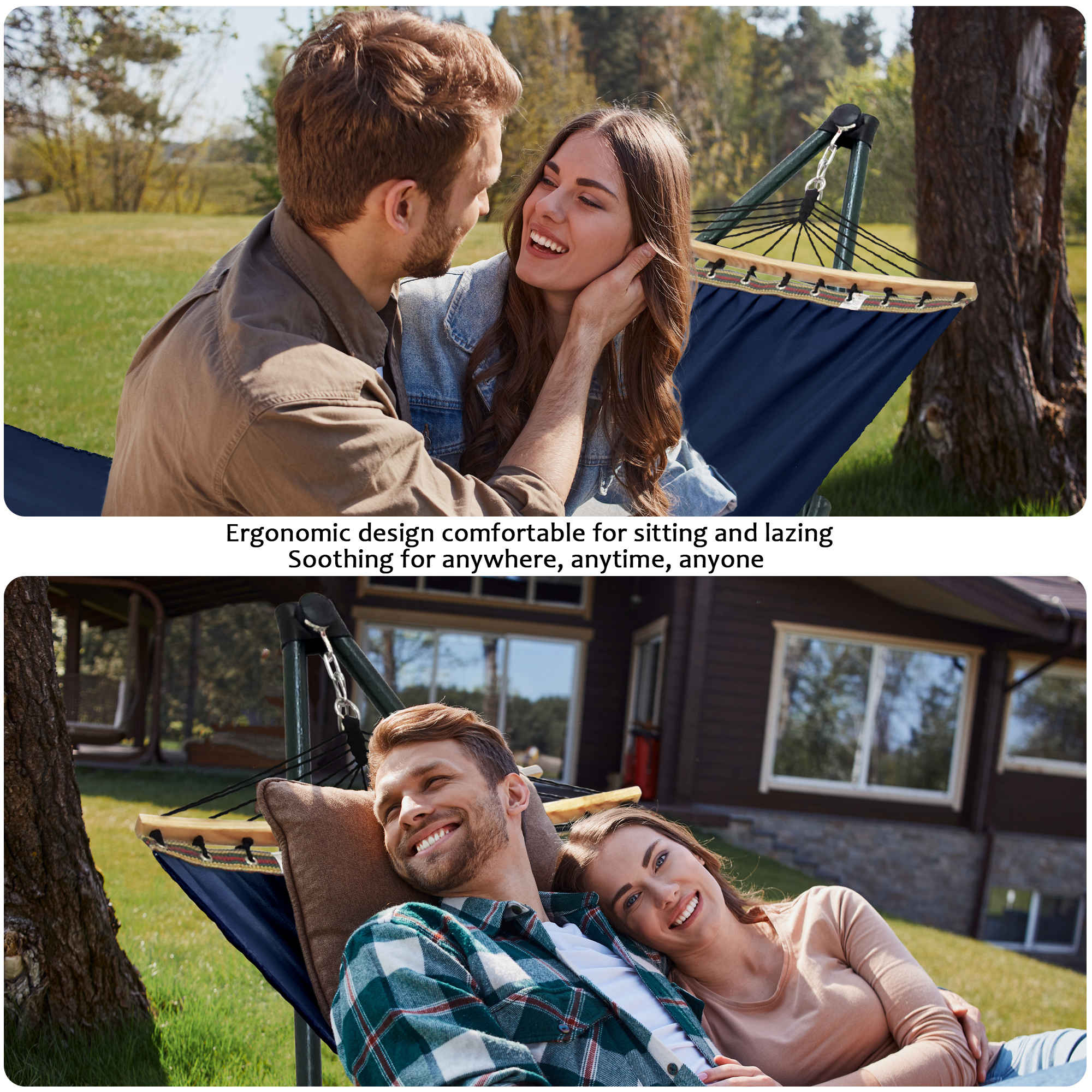 Tranquillo Universal Canvas Hammock Medium Size for Ultimate Comfort and Style