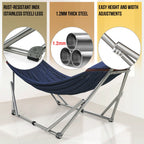 Tranquillo Original Stainless Steel Hammock Stand for Ultimate Relaxation