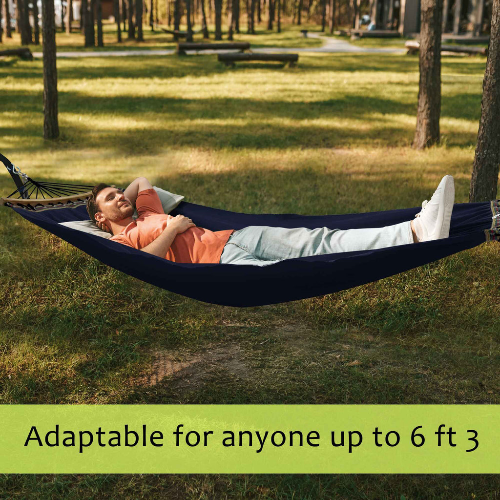 Tranquillo Universal Canvas Double Hammock for Ultimate Relaxation