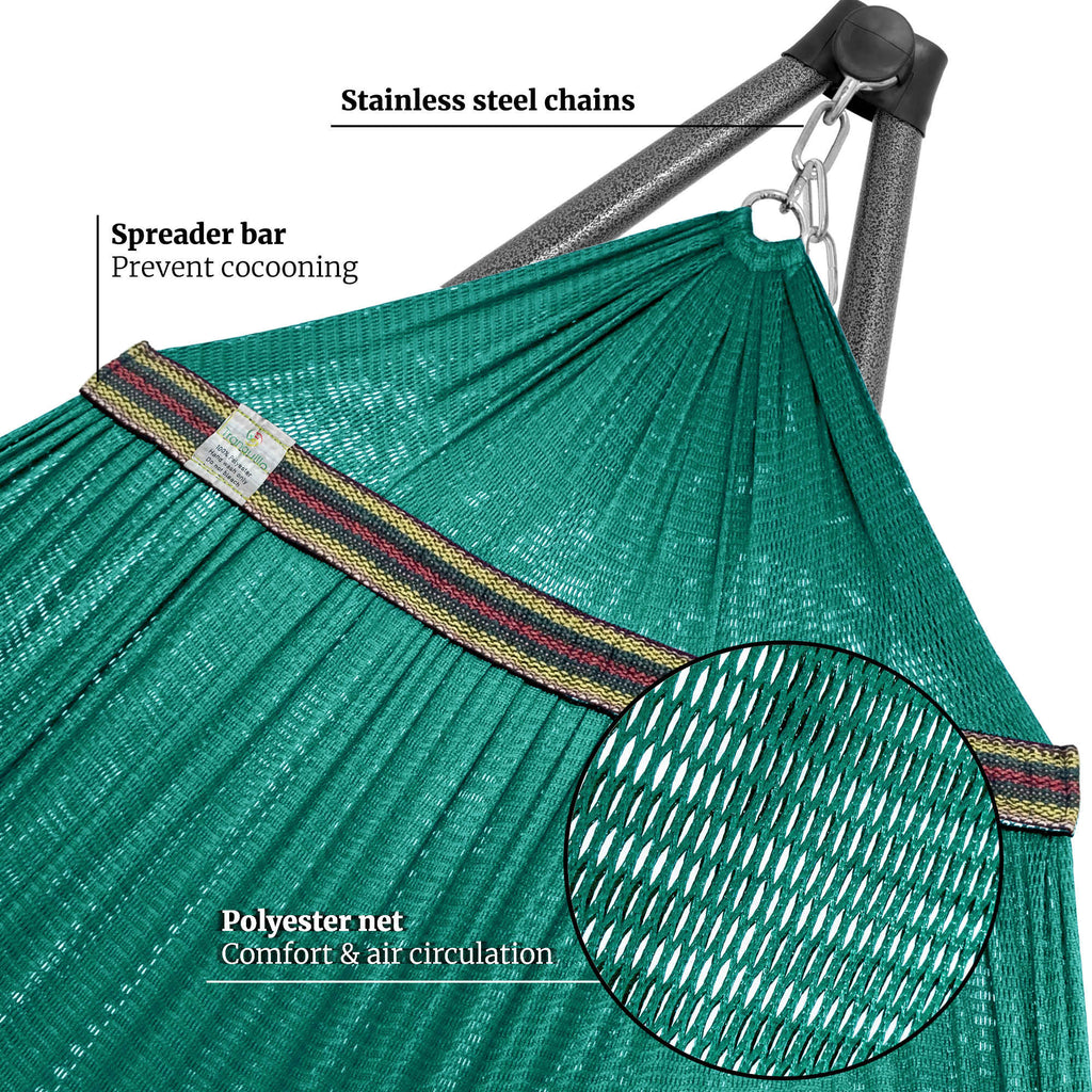 Tranquillo Comfort Set Original Hammock Stand for Ultimate Relaxation