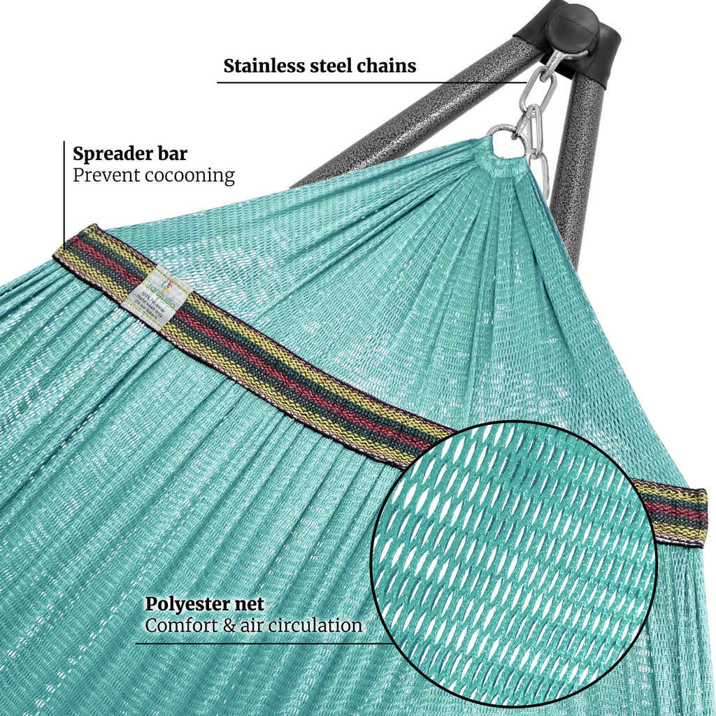 Tranquillo Comfort Set Original Hammock Stand for Ultimate Relaxation
