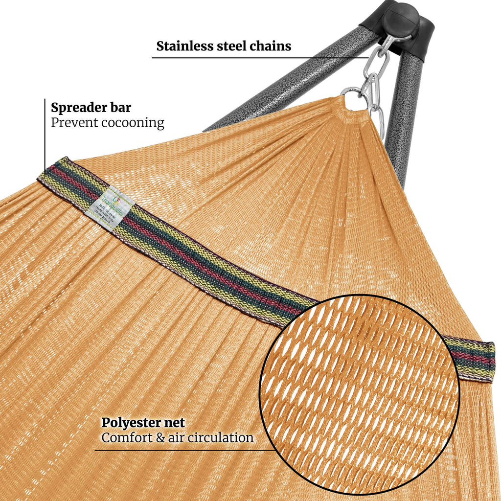 Tranquillo Comfort Set Original Hammock Stand for Ultimate Relaxation