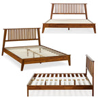Acacia Kaylin Solid Wood Bed Frame for Durable Style and Comfort