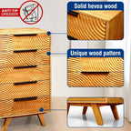 Acacia Harmony Dresser with 5 Drawers for Stylish Storage Solutions