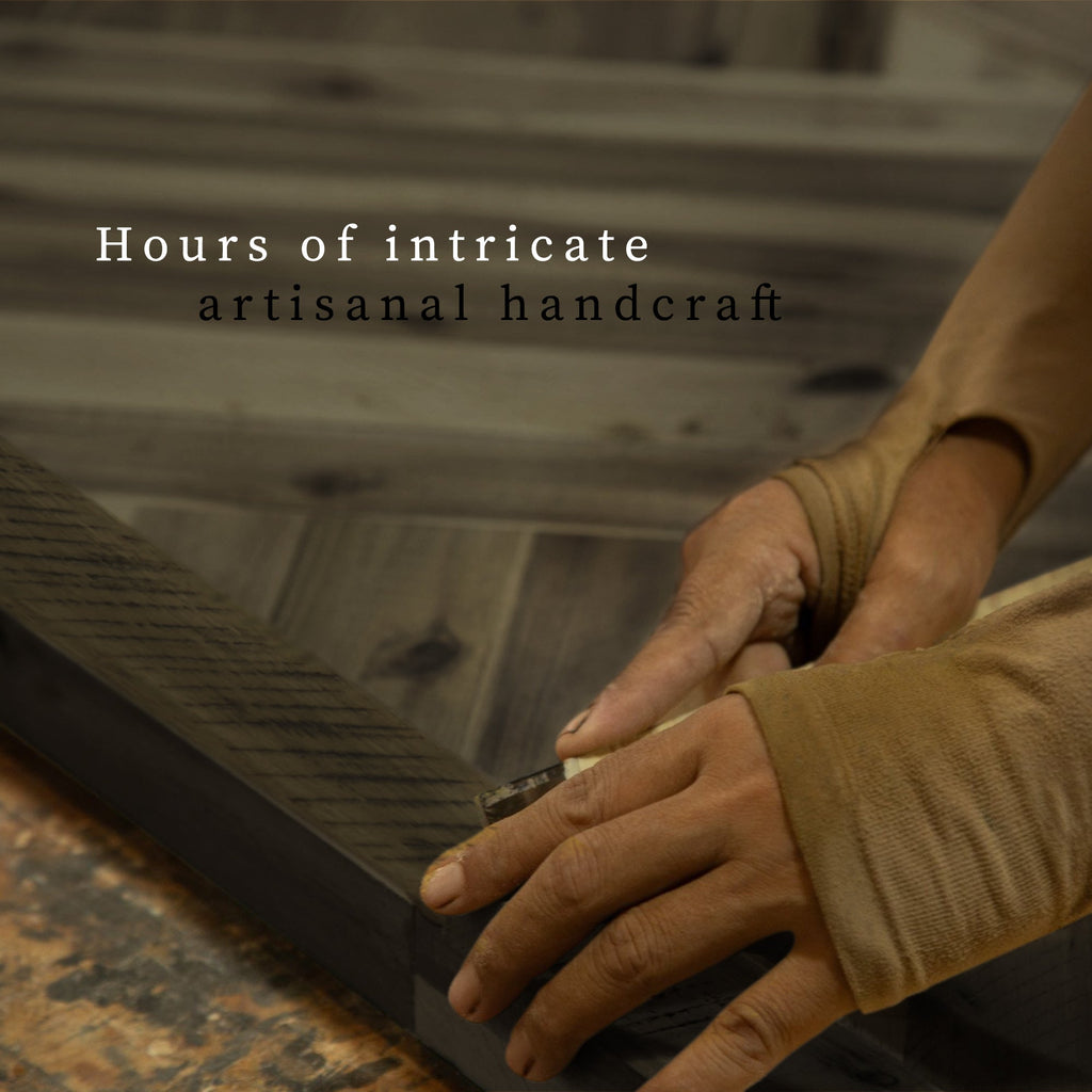 Acacia Sierra Deluxe Solid Wood Bed Frame